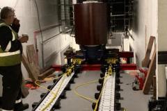 transformer-removal-with-hydraulic-skidding-system