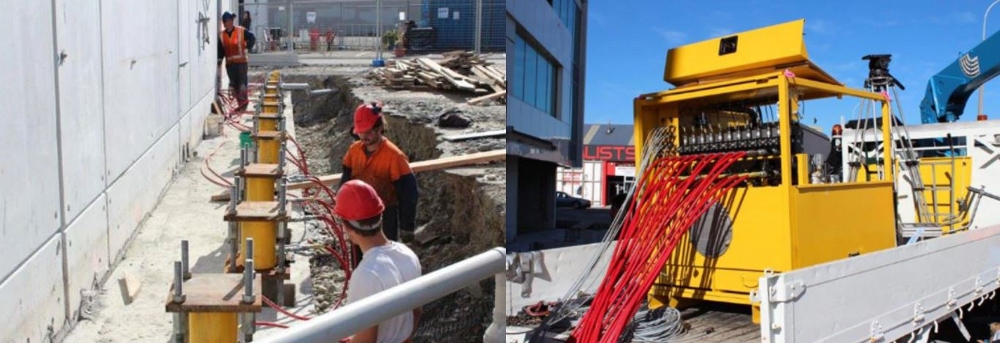 hydraulic cylinder for foundation repair