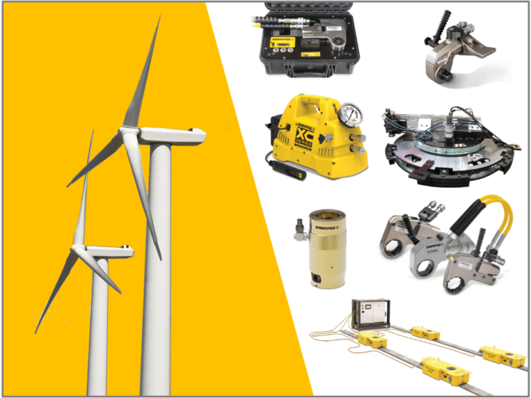 Tools for Wind Turbine Assembly and Maintenance Enerpac Blog