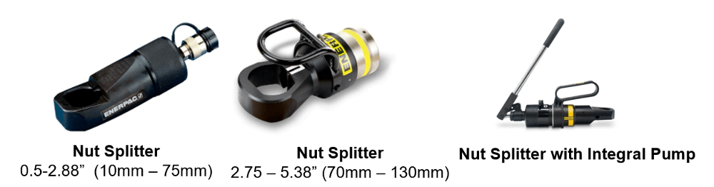 hydraulic nut splitter