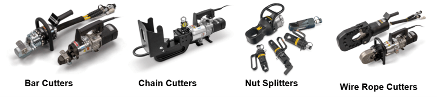 types of hydraulic cutter