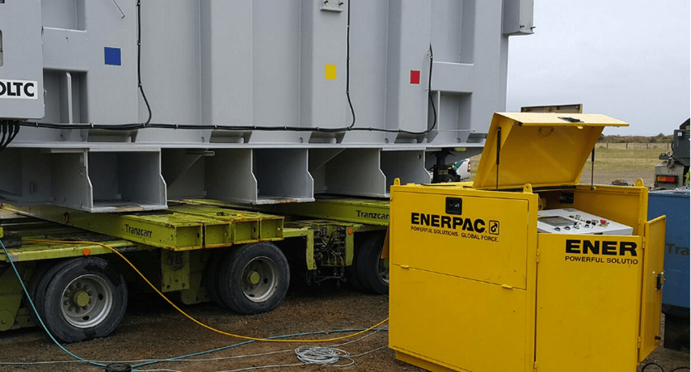 weighing a transformer