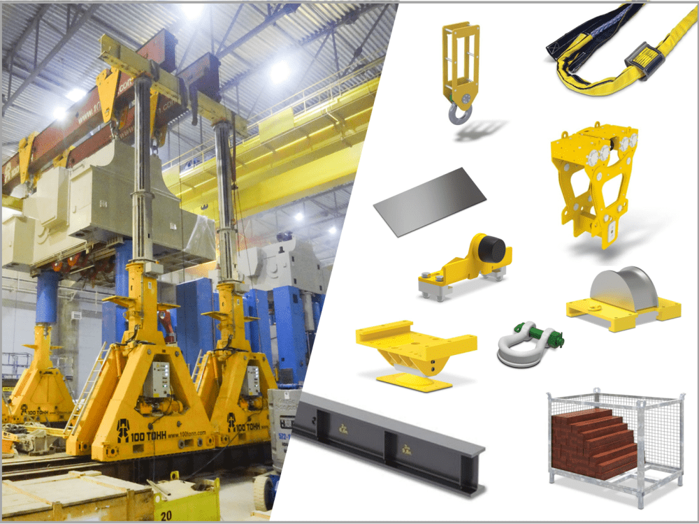 accessories for a hydraulic gantry