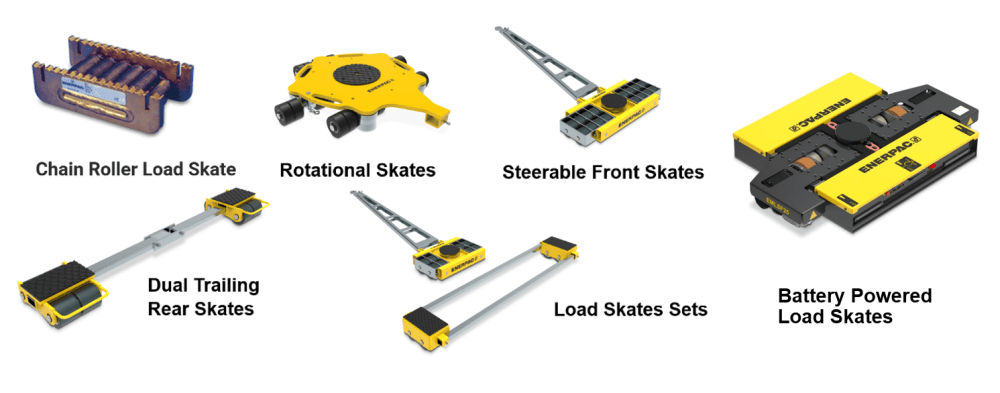 machine skates and dollies