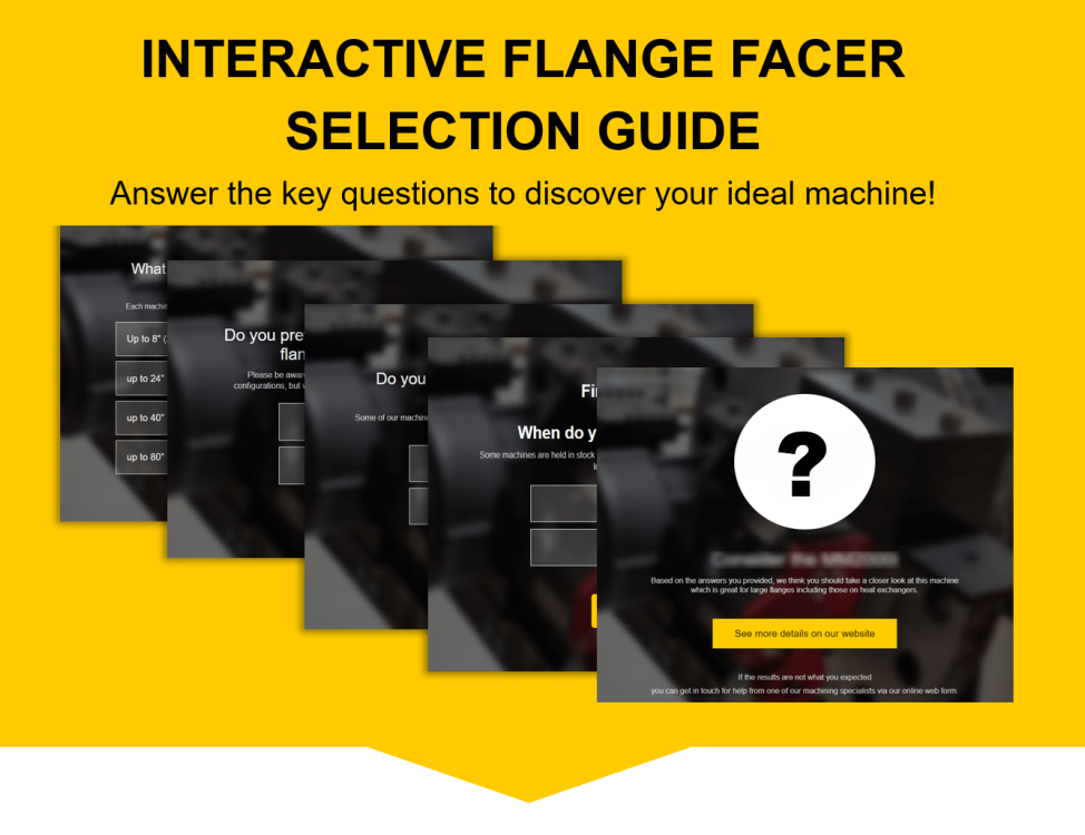 flange facer guide