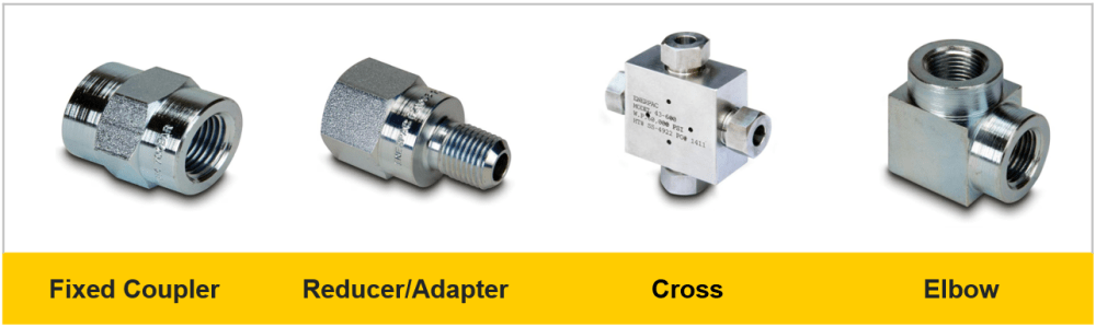 Hydraulic Push-to-Connect Fittings