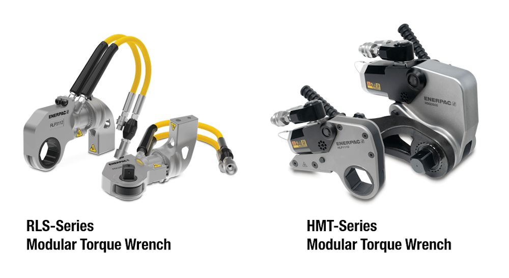 2 in 1 modular hydraulic torque wrenches