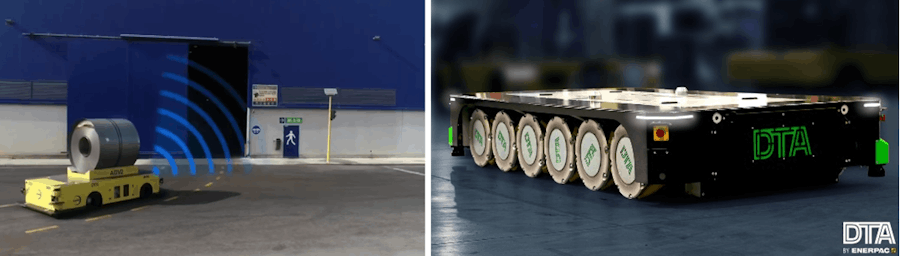 agvs heavy equipment handling solution
